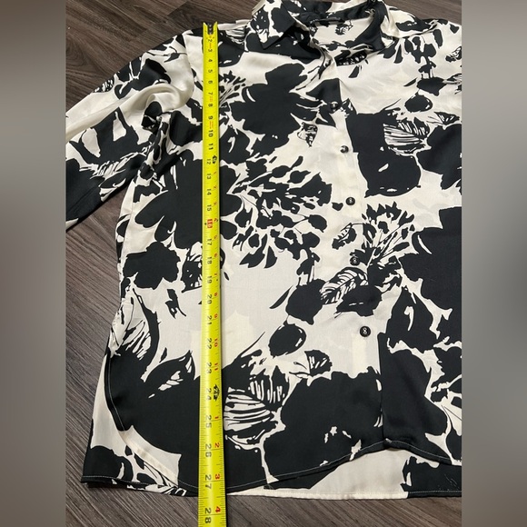 Zara Floral Print Shirt - Picture 9 of 15